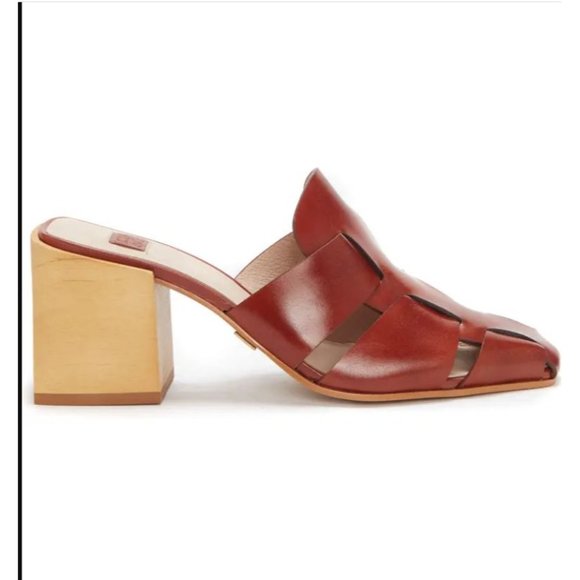 🆕 LOUISE ET CIE Nakita Woven Slides Sandal Shoes Brown 10 - Picture 4 of 12